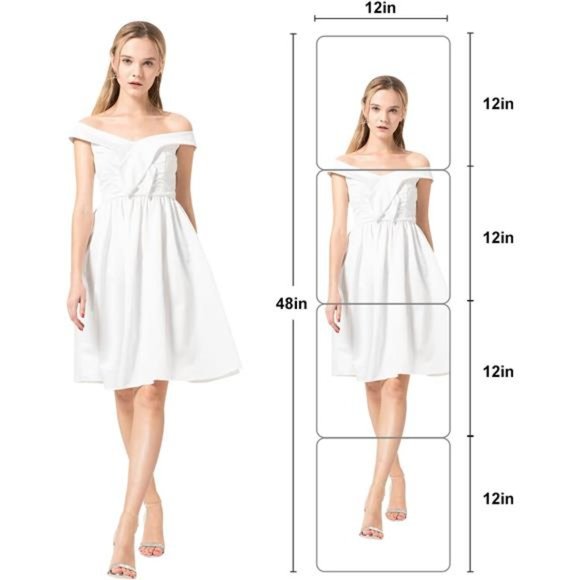 Full Length Mirror Unbreakable Gym Mirrors for Home Gym, 12"X12"X0.12", 4 Pcs - Picture 3 of 6